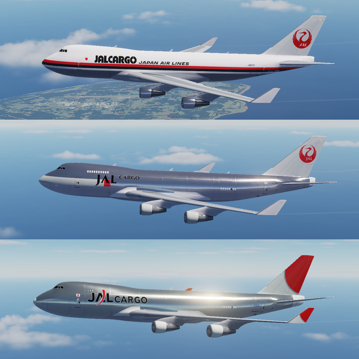 Japan Airlines Jal Liveries For B In Civil Aircraft Mod Cam