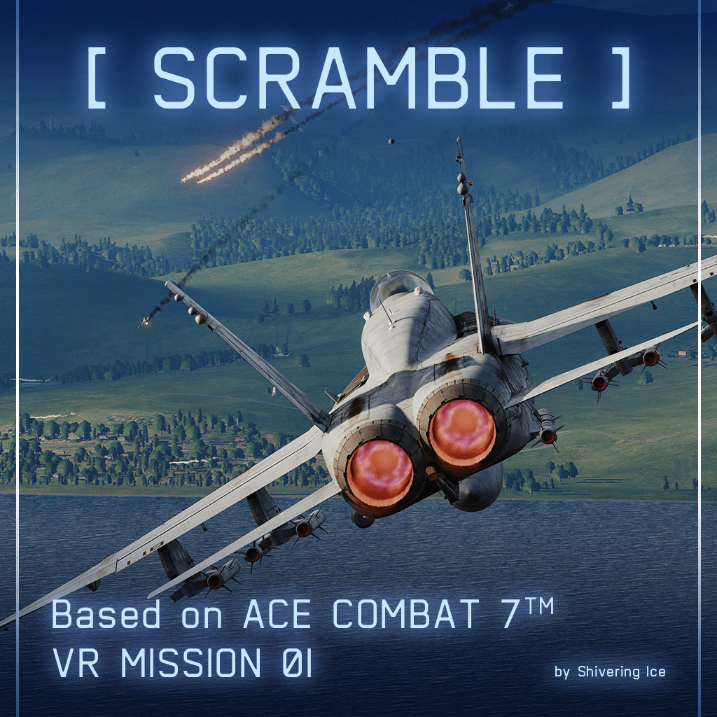SCRAMBLE" – Ace Combat 7 VR Mission 1 in DCS World