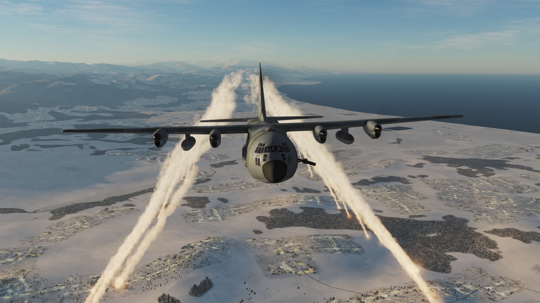 MOD AC-130 GUNSHIP AIRBORNE AND CARGO for 2.5.4 by Eric and Patrick