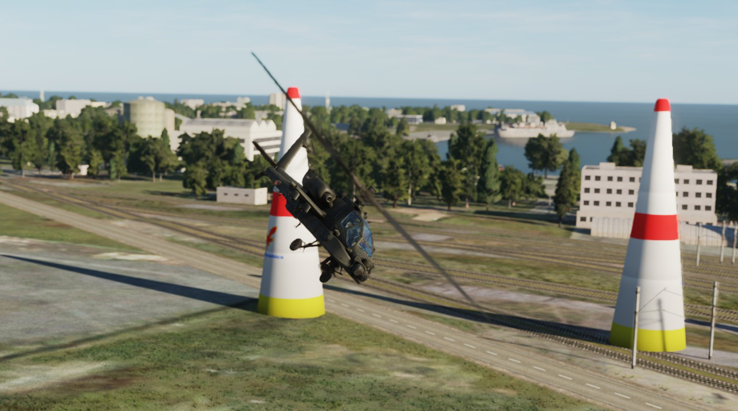 Helicopter Racetrack / Improve Your Piloting Skill