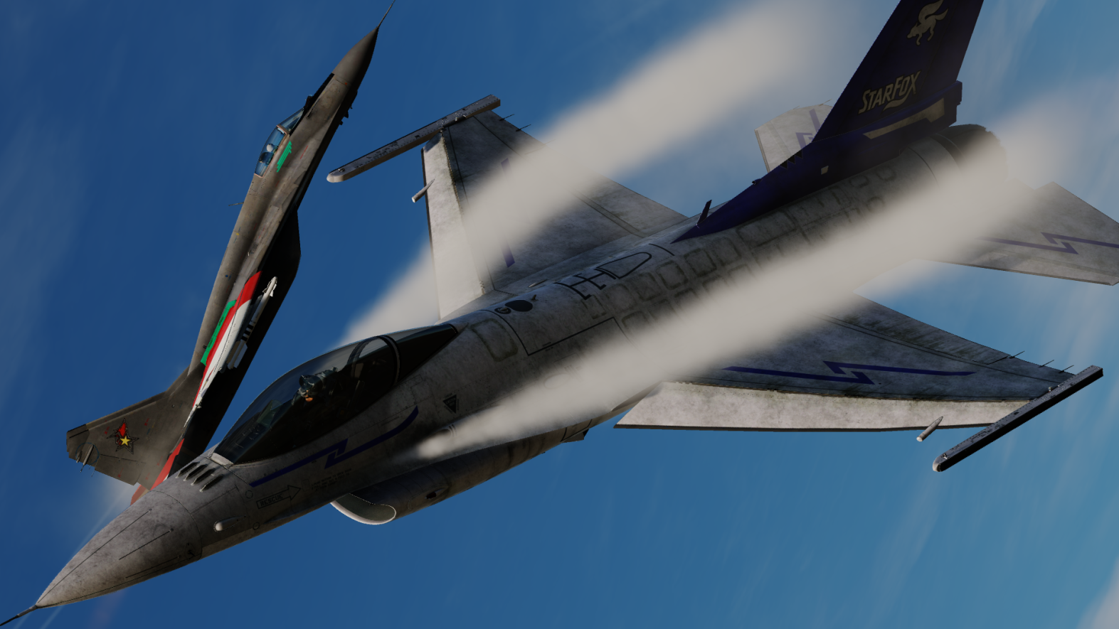 F-16C Star Fox Arwing Fictional