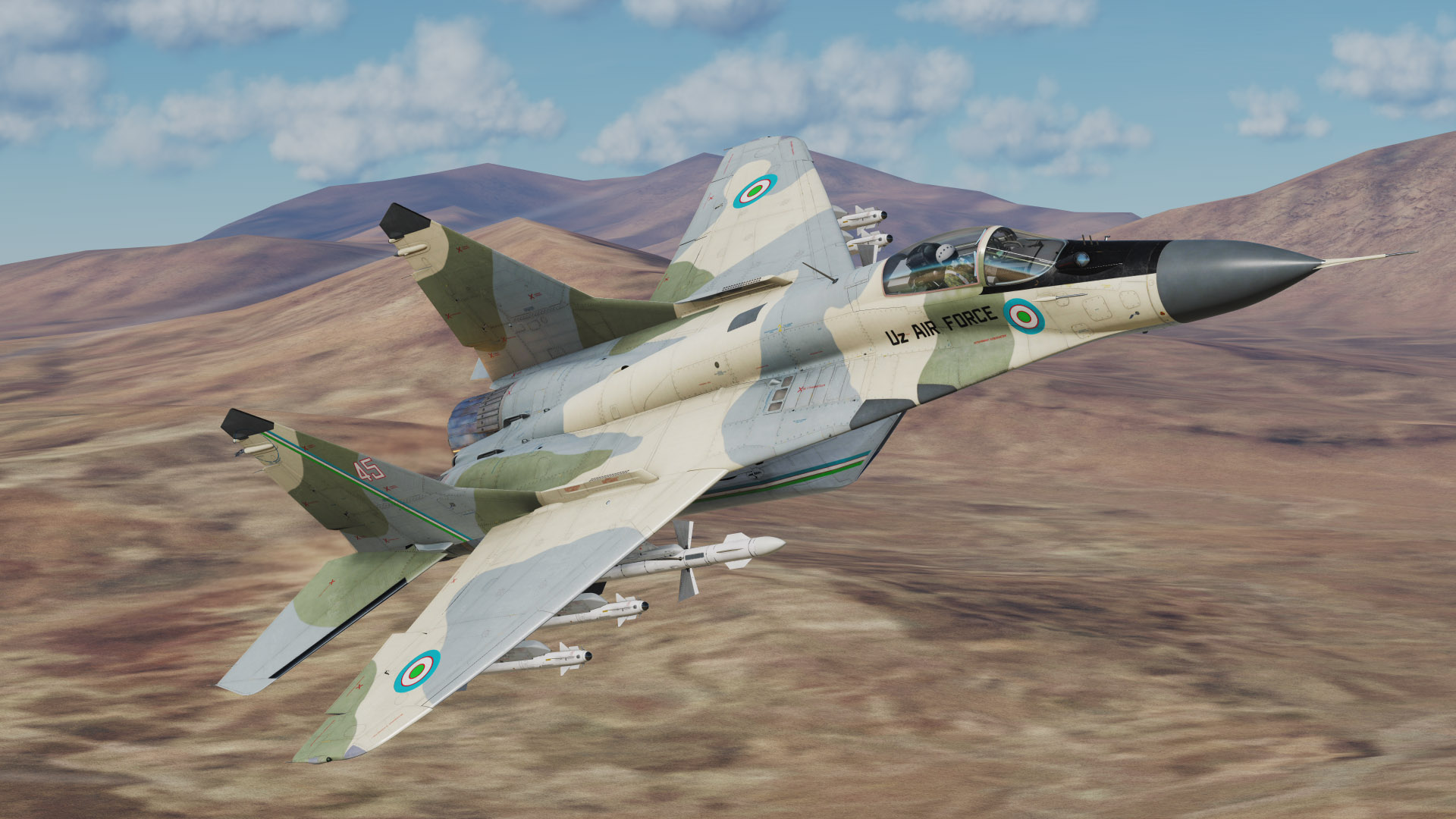 MiG-29S Uzbekistan Air Force