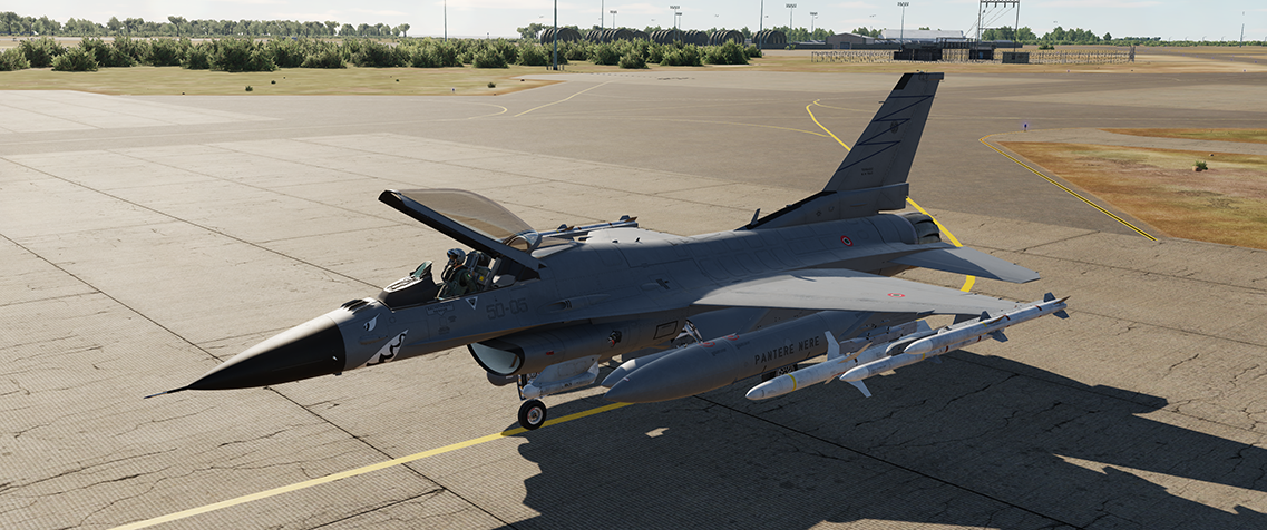 F-16C] PANTERE NERE - 50° Stormo, 155° Gruppo ETS, Italian Air Force  (FICTIONAL)