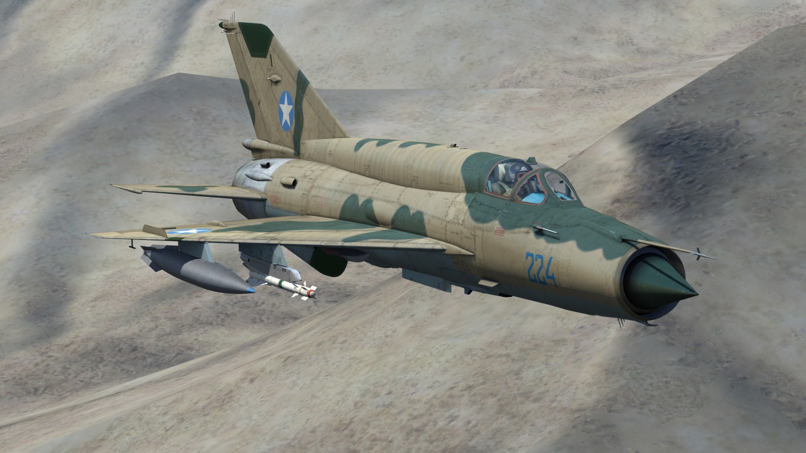 MiG-21bis Somalian Air Force