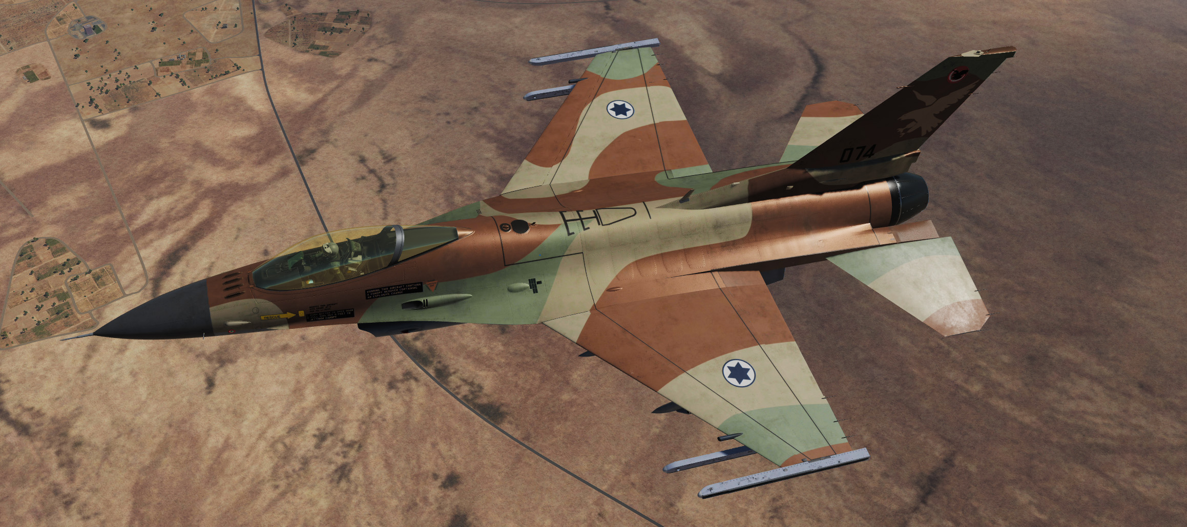 F-16C : Israeli Air Force 109th Squadron (The Valley) - 074