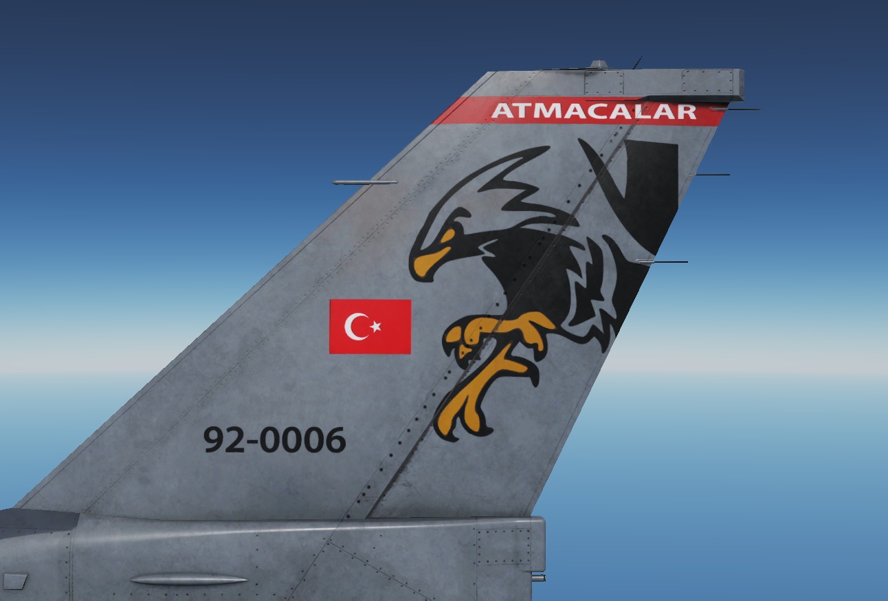 Turkish Air Force - Atmacalar 182. Filo - Livery - V 1.8 - by AngrybirdTR