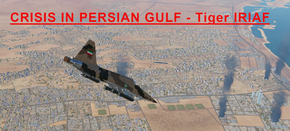 Crisis in Persian Gulf IRIAF Tiger Light version using modified Mbot Dynamic Campaign Engine