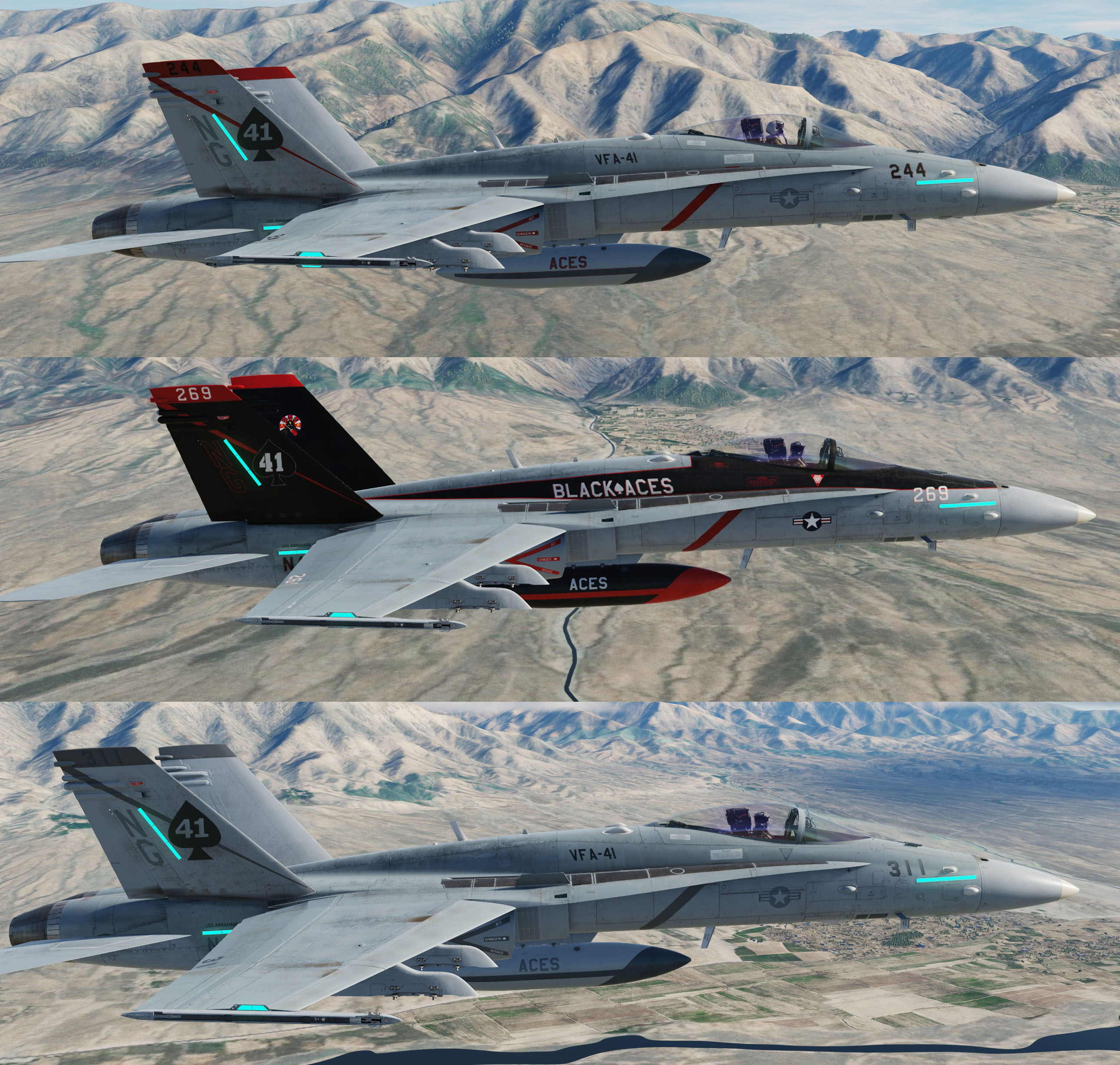 VFA-41 "Black Aces" Fictional