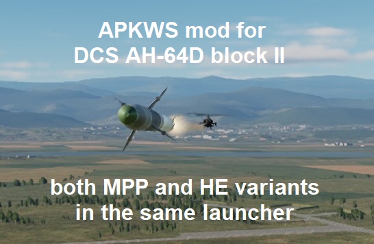 DCS AH-64D APKWS mod
