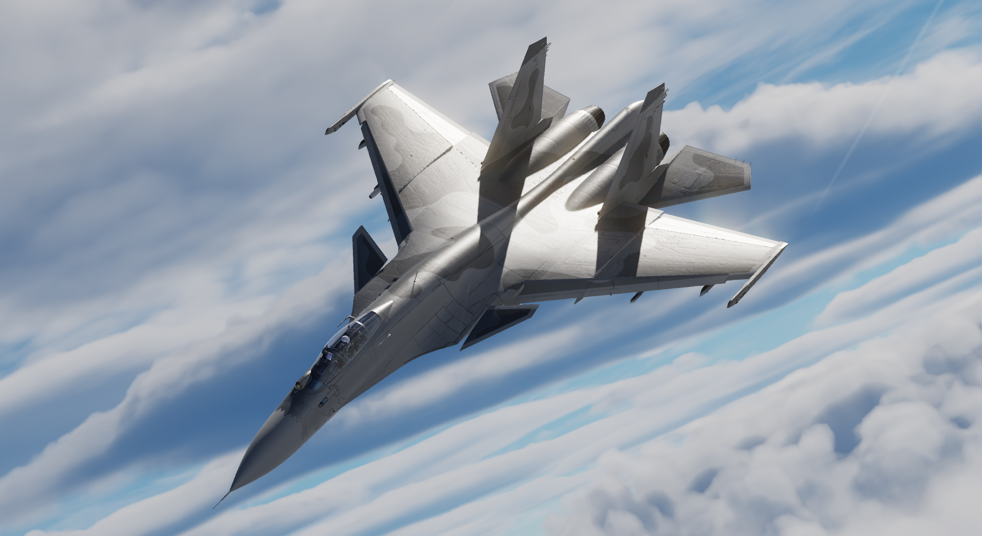 Su-33 PLAAF 歼-20 通用迷彩 (虚构) / J-20 Common Camo (Fictional) v1.1