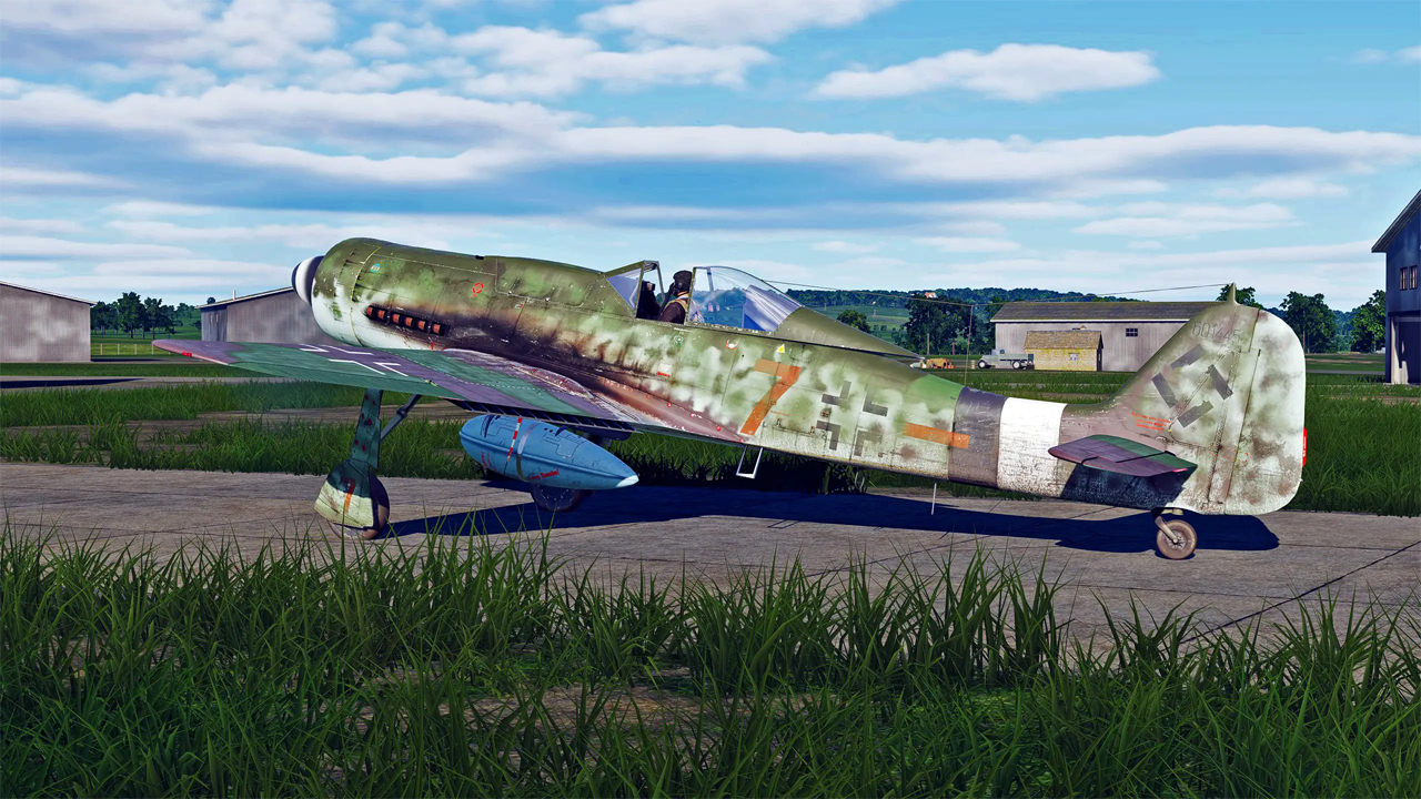 FW-190 D9´s 7./JG26 in 4k