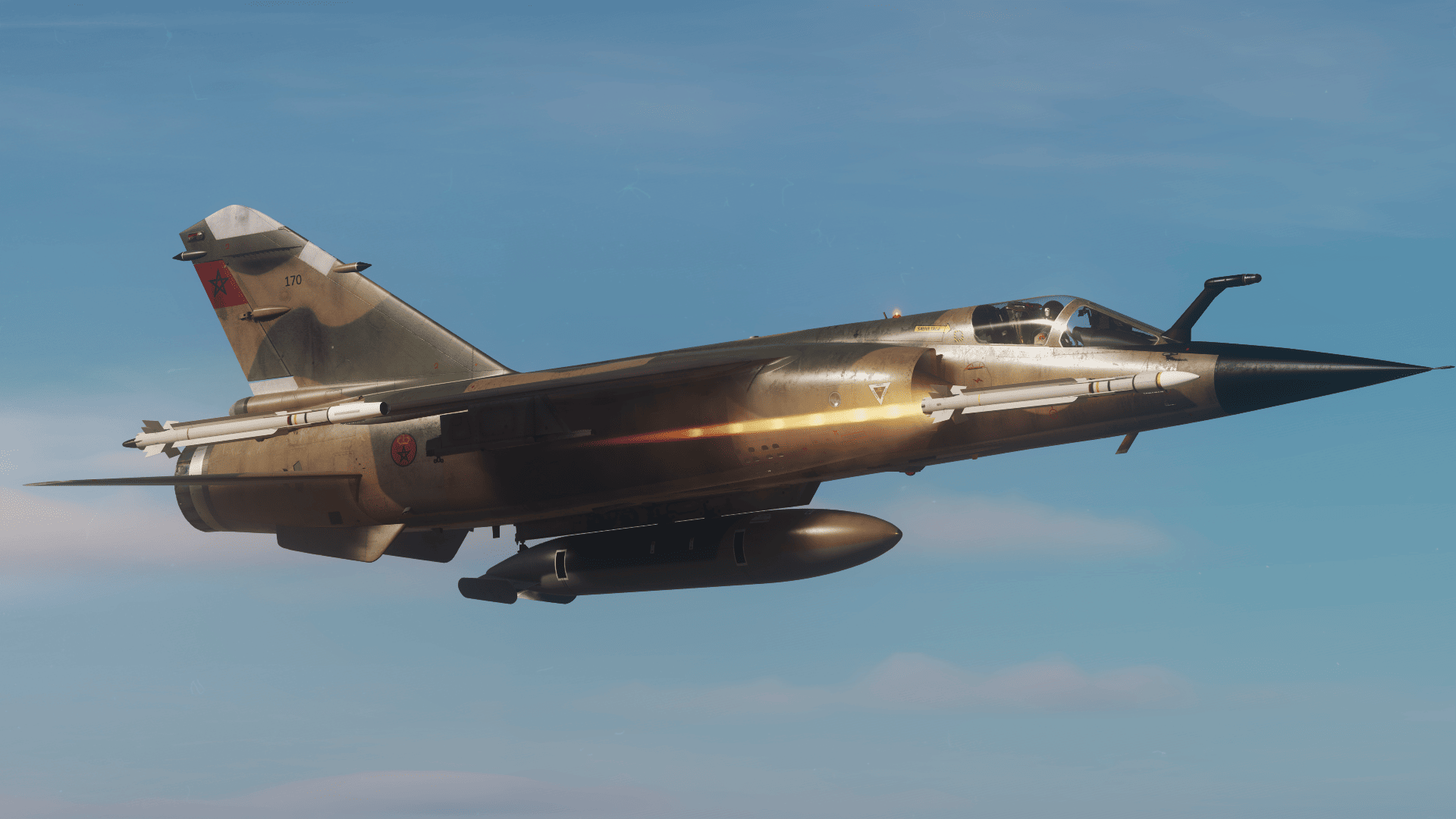 Mirage F1 EM VI livrey Morocco (updated by AWAW)