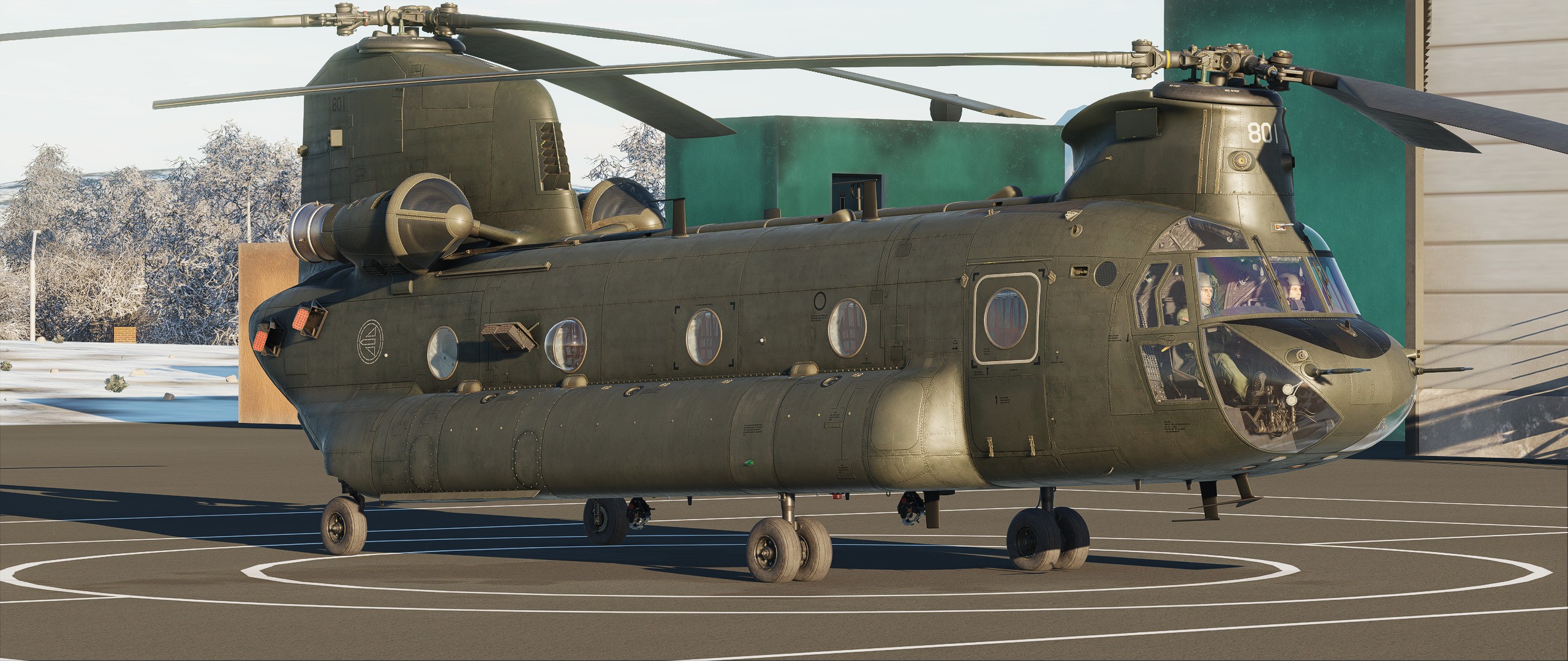 CH-47 RNoAF 339 SQN Army Support (Fictional)