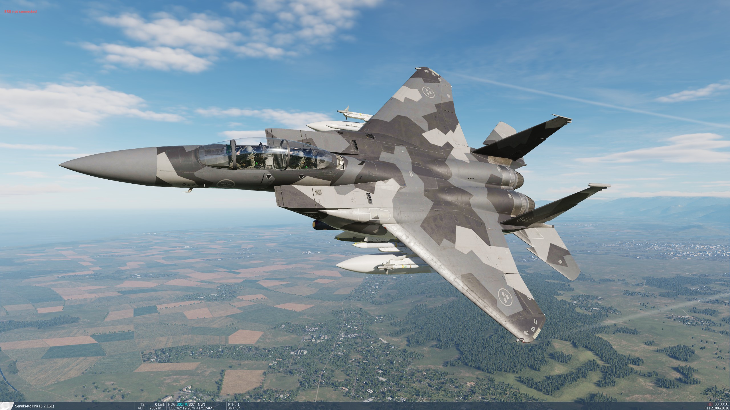 Swedish F-15E Gray Splinter