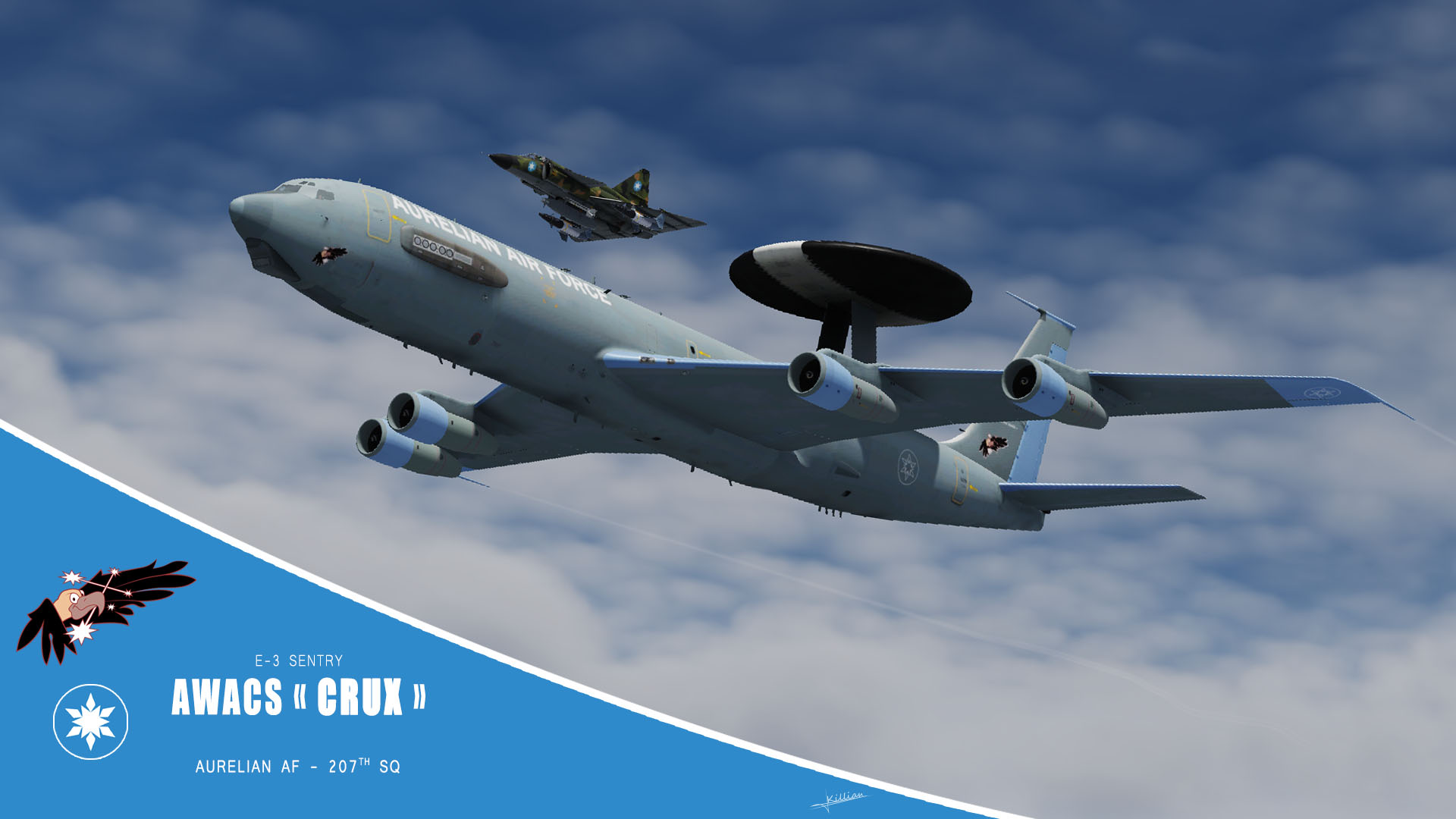 E-3 Sentry - AWACS Crux (Ace Combat X)