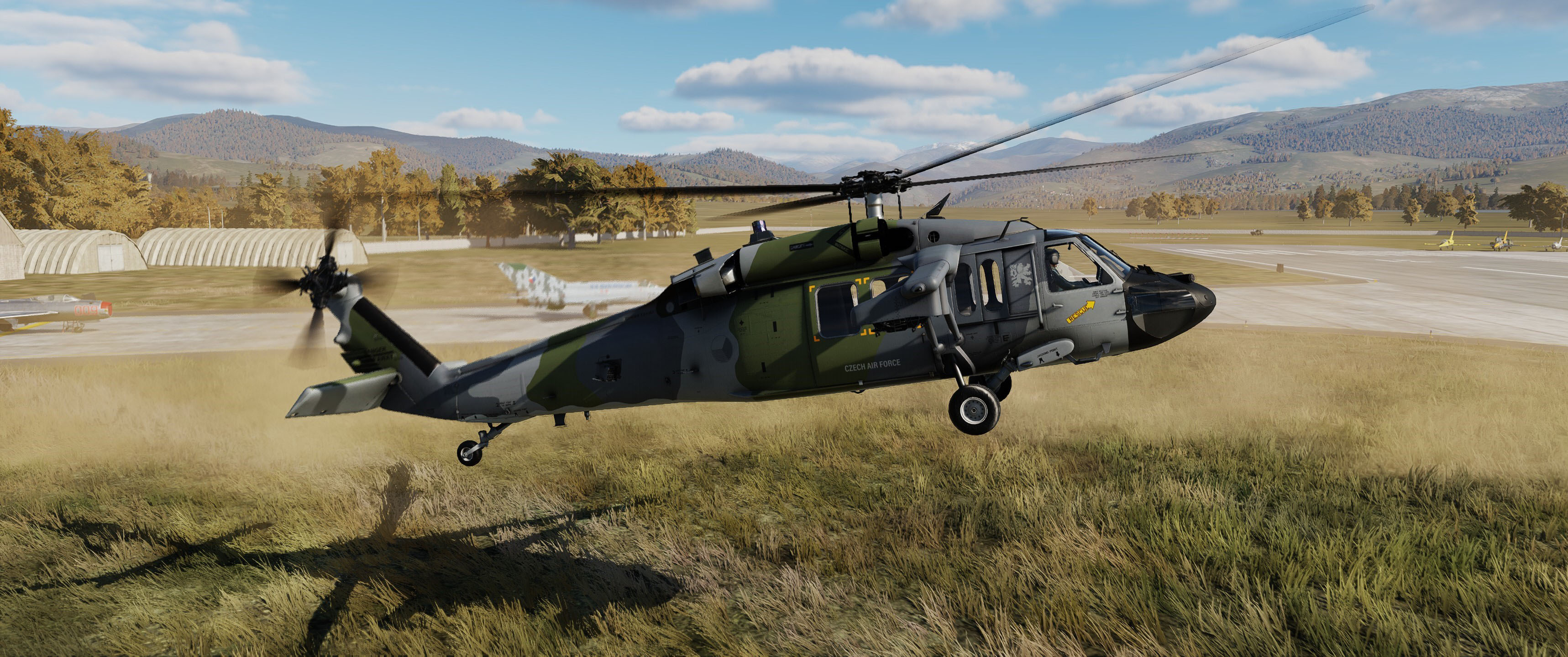 UH-60L Czech Air Force- fictional skin base on the Czech standard