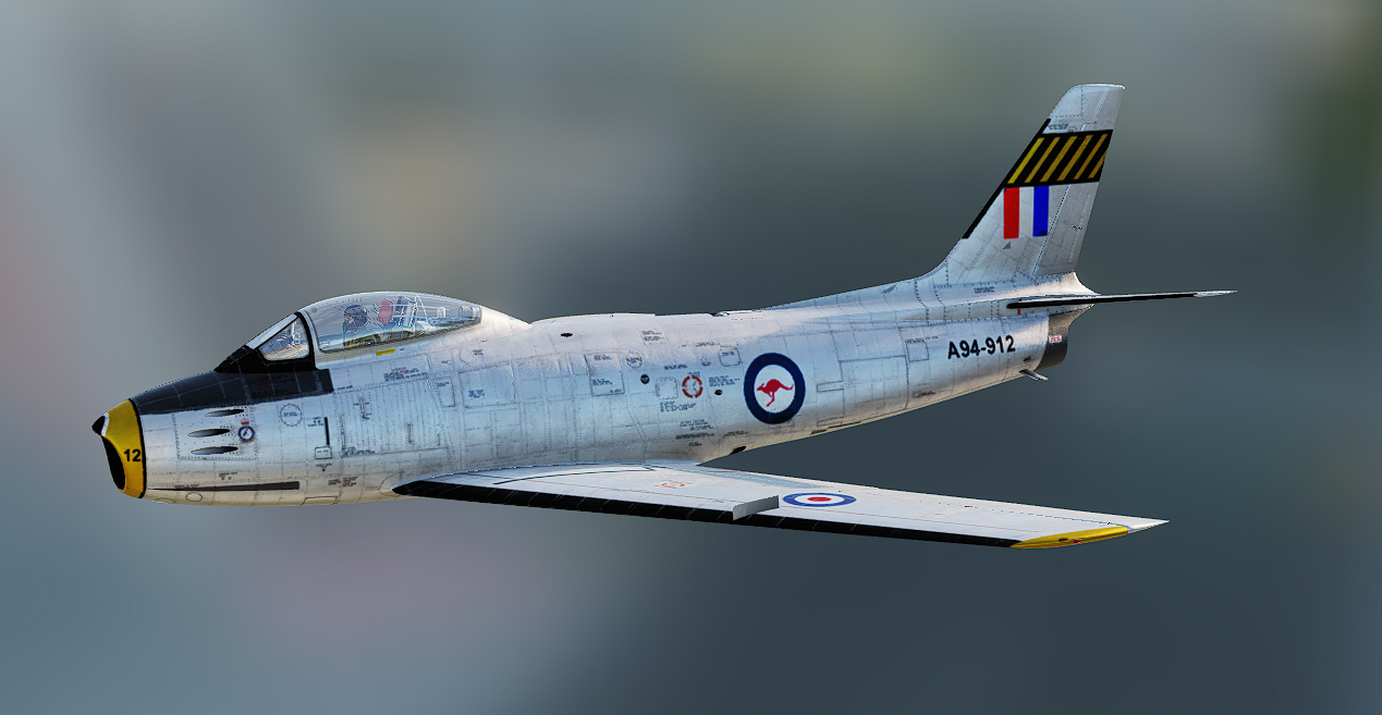 RAAF CAC SABRE A94-912