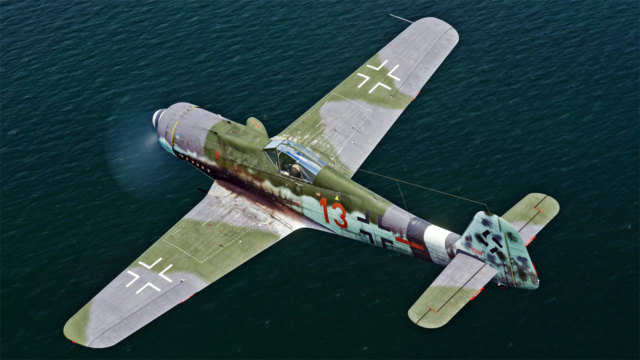 FW-190 D9´s 7./JG26 in 4k