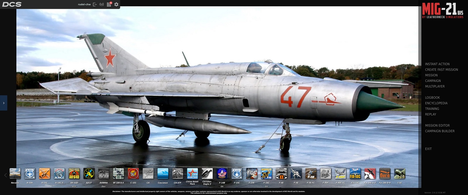 MiG-21 User Theme