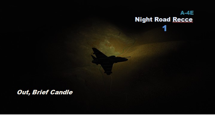 A-4E Night Road Recce at Chu Lai