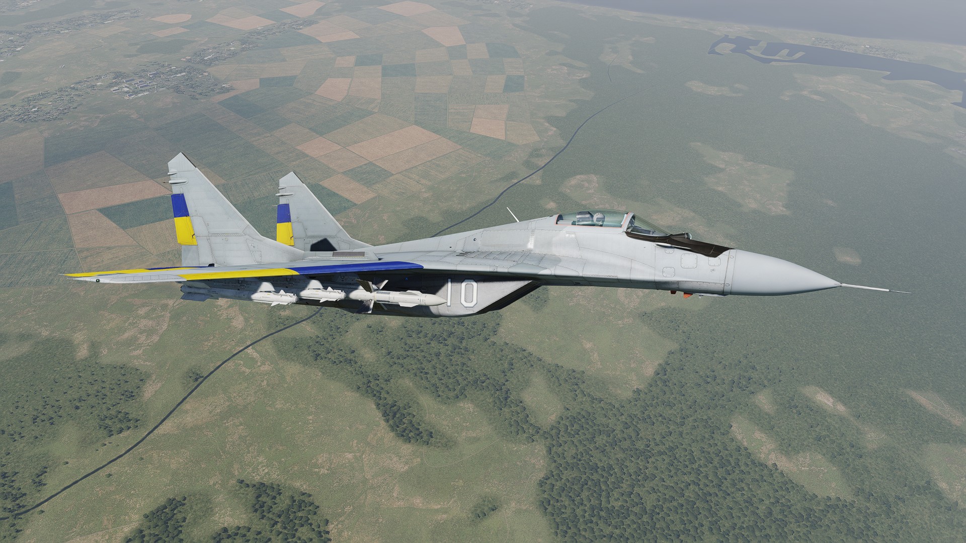 Ukrainian Air Force MiG-29A ex-polish livery 